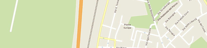 Mappa della impresa piaggio e c spa a PISA