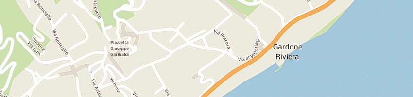 Mappa della impresa residence villa alba a GARDONE RIVIERA
