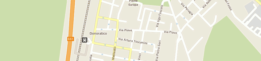 Mappa della impresa poste italiane spa a CASTAGNETO CARDUCCI