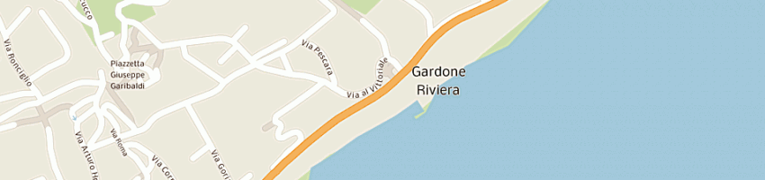 Mappa della impresa autoriviera di bizzozero paolo e c sas a GARDONE RIVIERA