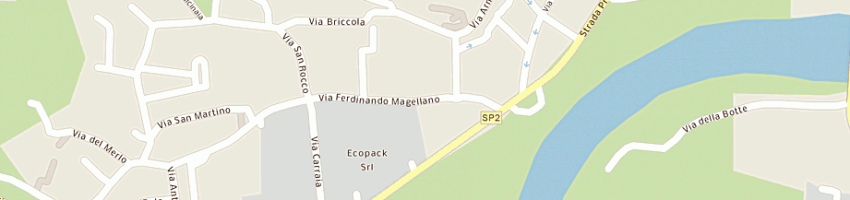 Mappa della impresa mazzaccherini e batoni a VICOPISANO