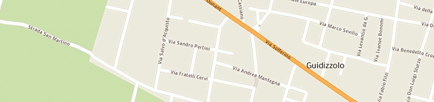 Mappa della impresa zuanon carlo a GUIDIZZOLO