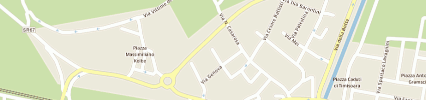 Mappa della impresa scuola media fornacette a CALCINAIA