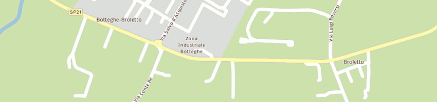 Mappa della impresa menozzi luigi e c (spa) a ALBINEA