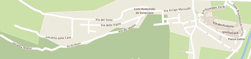 Mappa della impresa meucci alberto a VICOPISANO