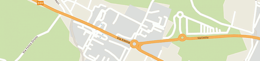 Mappa della impresa bedogni bilance -gab tamagnini a REGGIO EMILIA