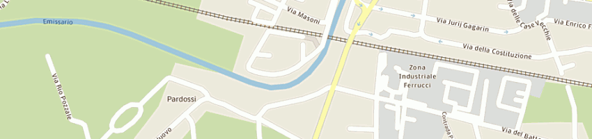 Mappa della impresa cipolla fabio a CALCINAIA