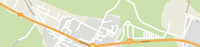 Mappa della impresa eligraf 81 (snc) a REGGIO EMILIA