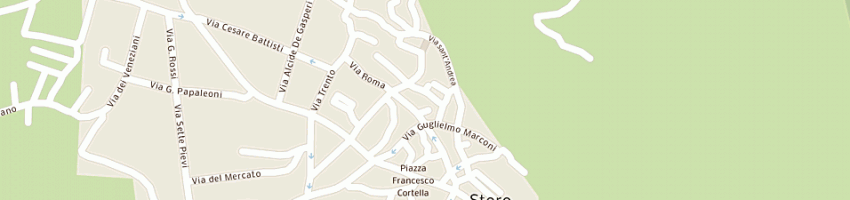 Mappa della impresa comprensorio delle giudicarie a STORO