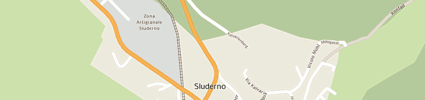 Mappa della impresa foffa e conrad srl a SLUDERNO