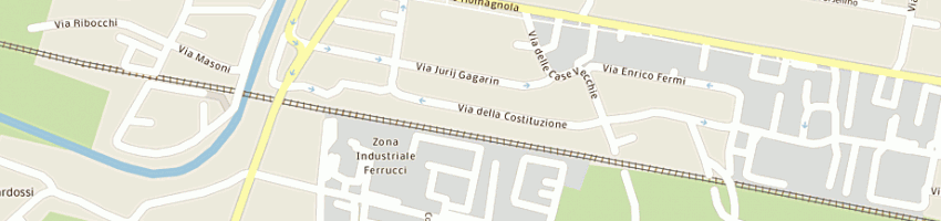 Mappa della impresa molipan srl a CALCINAIA