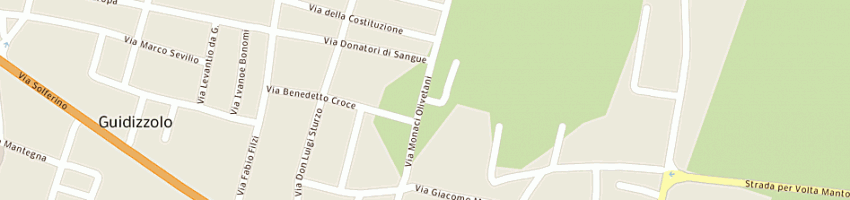 Mappa della impresa rivera angelo a GUIDIZZOLO