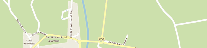 Mappa della impresa calzaturificio vittoria srl a VICOPISANO