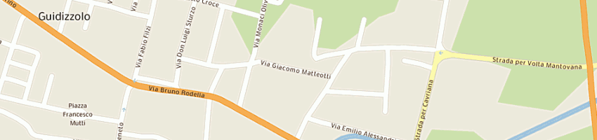 Mappa della impresa ghisolfi castagna emi a GUIDIZZOLO