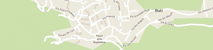 Mappa della impresa vergili mario a BUTI