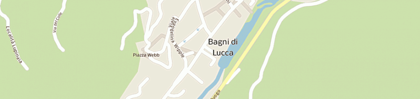 Mappa della impresa giannini giuseppe a BAGNI DI LUCCA