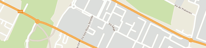 Mappa della impresa reggiana serramenti sas a REGGIO EMILIA