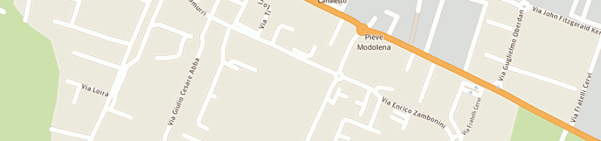 Mappa della impresa autorettifica mf di morini ermanno e c snc a REGGIO EMILIA