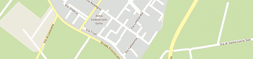 Mappa della impresa rossi renato a PONTEDERA