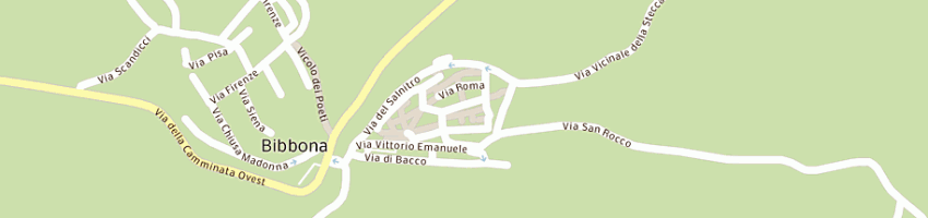 Mappa della impresa tiro a segno nazionale sezione di cecina a BIBBONA