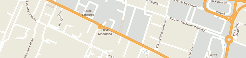 Mappa della impresa pieve immobiliare srl a REGGIO EMILIA