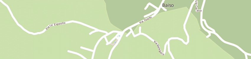 Mappa della impresa bocedi luciano a BAISO