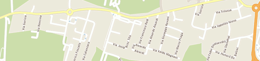 Mappa della impresa schivazappa a REGGIO EMILIA