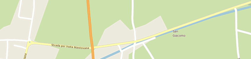 Mappa della impresa pizzeria trattoria la sosta a CAVRIANA