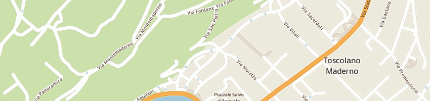 Mappa della impresa pizzeria gatto giallo di perolini paola a TOSCOLANO MADERNO