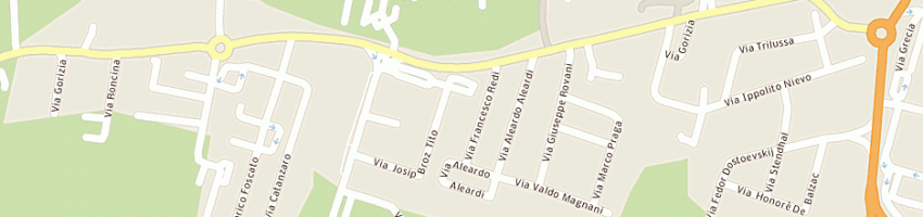 Mappa della impresa tratto srl a REGGIO EMILIA