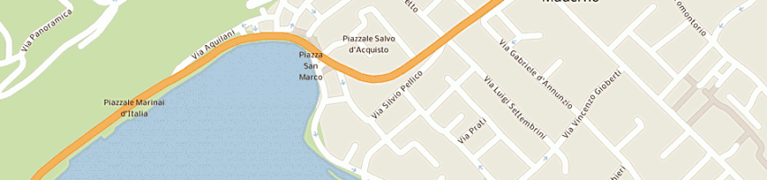 Mappa della impresa albergo maderno di piva pietro luigi e c (snc) a TOSCOLANO MADERNO