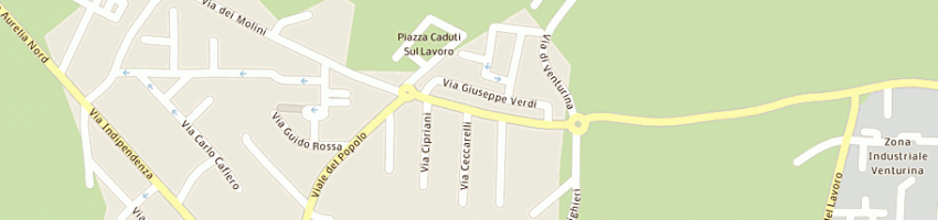 Mappa della impresa asa azienda servizi ambientali spa a CAMPIGLIA MARITTIMA