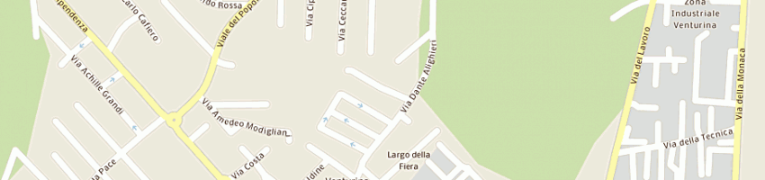 Mappa della impresa scuole pubbliche a CAMPIGLIA MARITTIMA