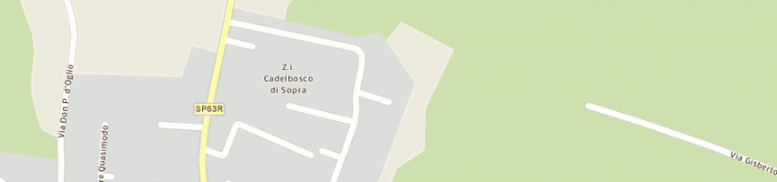 Mappa della impresa telergo (srl) a CADELBOSCO DI SOPRA