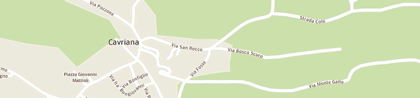 Mappa della impresa fossati romano a CAVRIANA