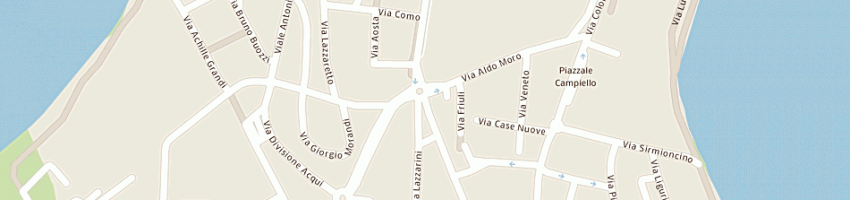 Mappa della impresa pasticceria castello di rovizzi luigi e fulvio (snc) a SIRMIONE