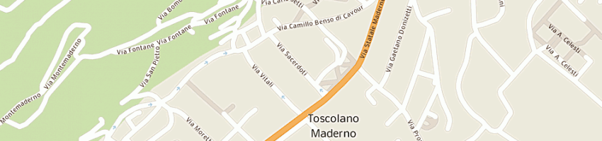 Mappa della impresa barbieri giuseppe a TOSCOLANO MADERNO