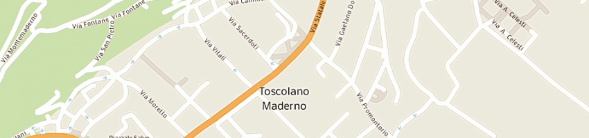 Mappa della impresa hotel tre lampioni a TOSCOLANO MADERNO
