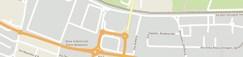 Mappa della impresa sun city - body club di saracchi cristian e c snc a REGGIO EMILIA