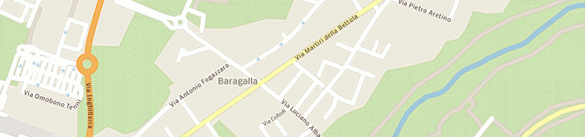 Mappa della impresa forno ferretti antonio e c snc a REGGIO EMILIA