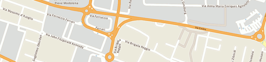 Mappa della impresa tecnoelettra snc di d'auria e chiussi a REGGIO EMILIA