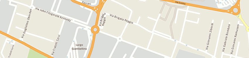 Mappa della impresa tecnoil (srl) a REGGIO EMILIA