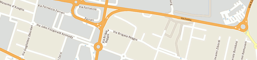 Mappa della impresa impresa costruzioni oppido (srl) a REGGIO EMILIA
