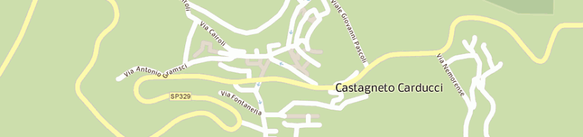 Mappa della impresa mgadata sas di fancelli davide a CASTAGNETO CARDUCCI