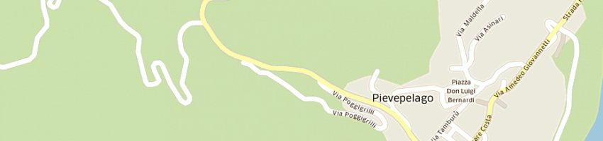 Mappa della impresa hotel pineta a PIEVEPELAGO