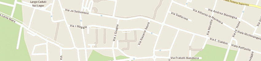 Mappa della impresa warnez frans a SIRMIONE