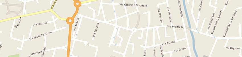 Mappa della impresa emmemme consult sas di moratti emilio a REGGIO EMILIA