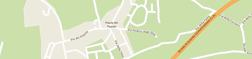 Mappa della impresa abbatiello antonio a PONTEDERA