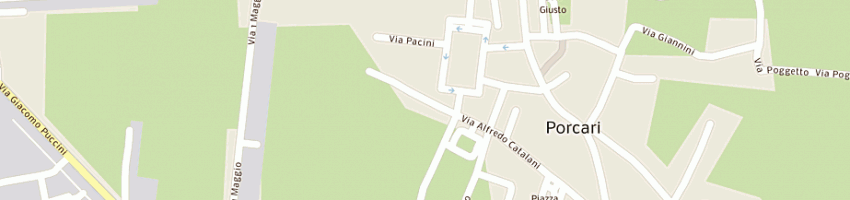Mappa della impresa dal poggetto marco e paolo snc a PORCARI