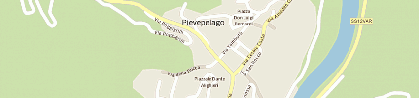 Mappa della impresa associazione sportiva dilettantistica luigi orsini a PIEVEPELAGO